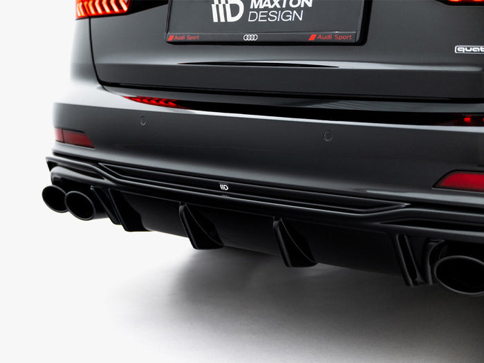 Maxton Design -  Rear Valance + Exhaust Ends Imitation Audi A6 S-Line / S6 C8 / C8 Facelift
