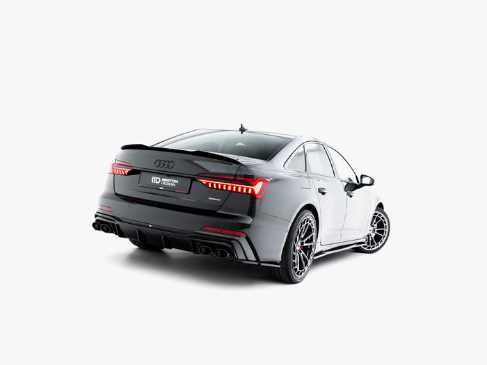 Maxton Design - Rear Side Splitters Audi A6 S-Line / S6 C8 / C8 Facelift