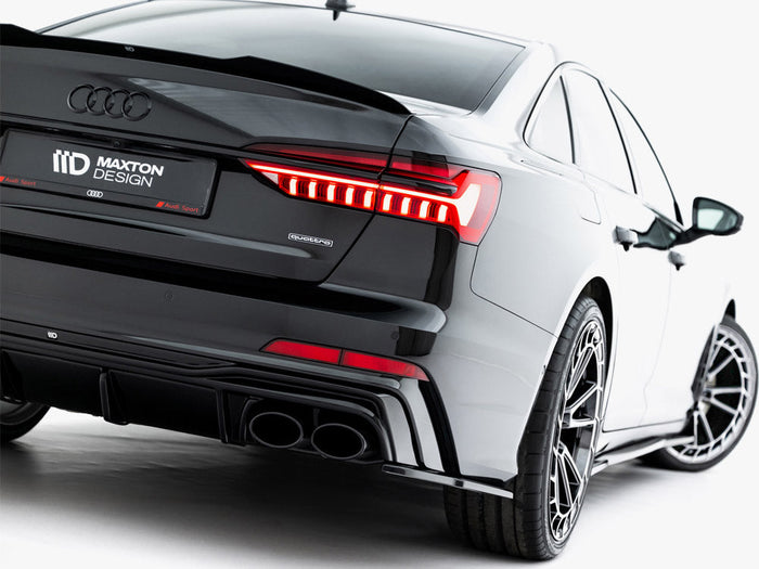 Maxton Design - Rear Side Splitters Audi A6 S-Line / S6 C8 / C8 Facelift