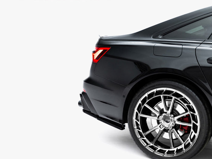 Maxton Design - Rear Side Splitters Audi A6 S-Line / S6 C8 / C8 Facelift