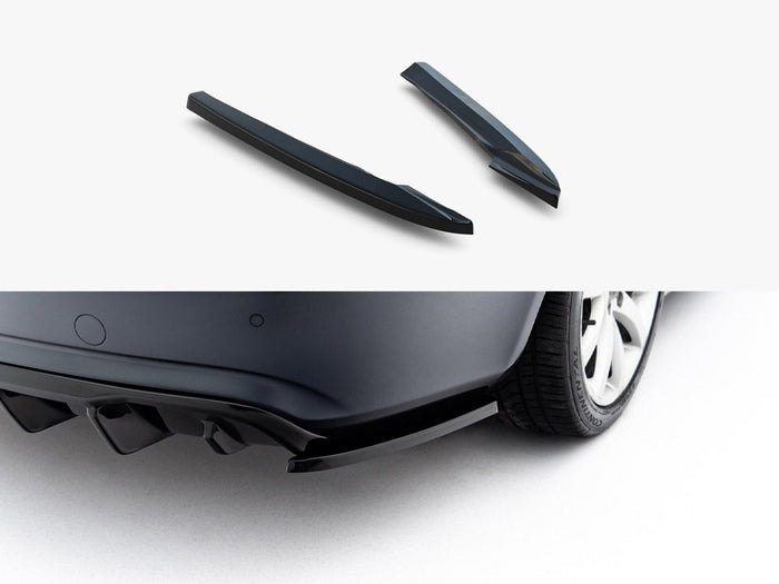 Maxton Design - Rear Side Splitters Audi A4 B8 Facelift