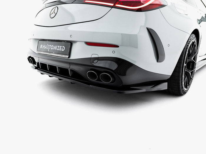Maxton Design - Rear Splitter (Vertical Bars) Mercedes-AMG CLE 53 Aero C236