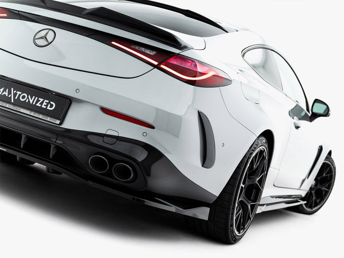 Maxton Design - Rear Splitter (Vertical Bars) Mercedes-AMG CLE 53 Aero C236