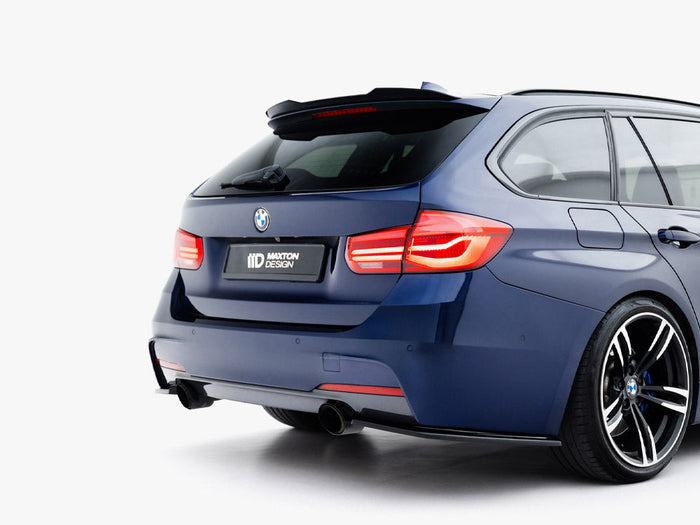 Maxton Design - Rear Side Splitters BMW 3 M-Pack Sedan / Touring F30 / F30 Facelift / F31 / F31 / F31 Facelift