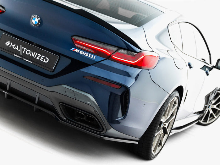 Maxton Design - Rear Splitter (Vertical Bars) BMW 8 Gran Coupe M-Pack G16