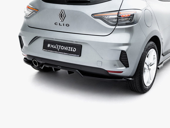 Maxton Design - Rear Splitter (Vertical Bars) Renault Clio Mk5 Facelift
