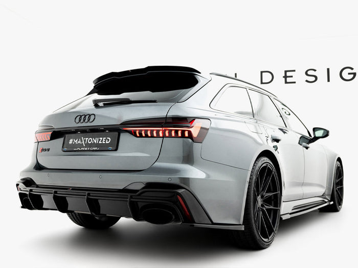 Maxton Design - Rear Valance Audi RS6 C8 / C8 Facelift (Version with towbar)