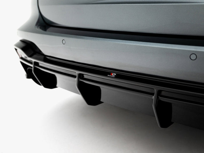 Maxton Design - Rear Valance Audi RS6 C8 / C8 Facelift (Version with towbar)