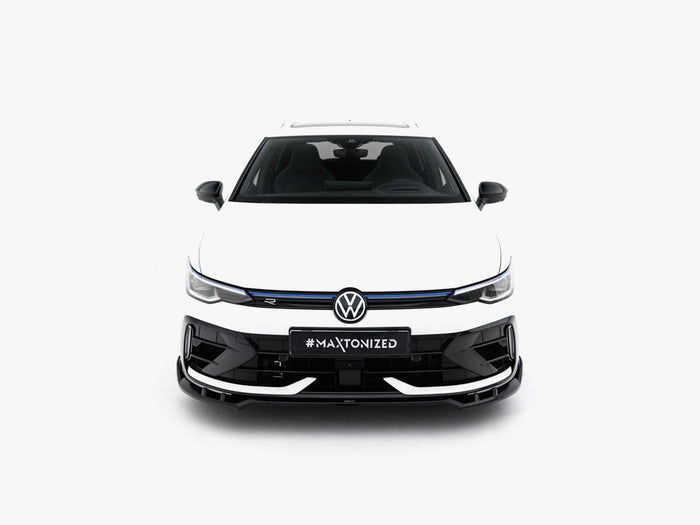 Maxton Design - Front Splitter V.1 Volkswagen Golf R Variant Mk8 Facelift