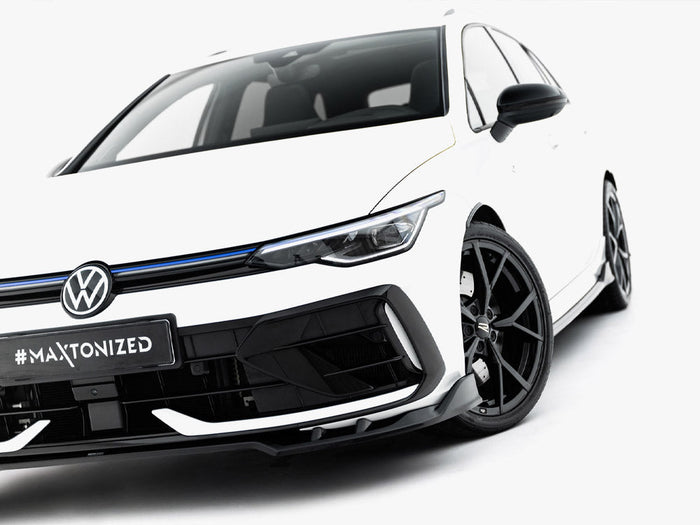 Maxton Design - Front Splitter V.1 Volkswagen Golf R Variant Mk8 Facelift