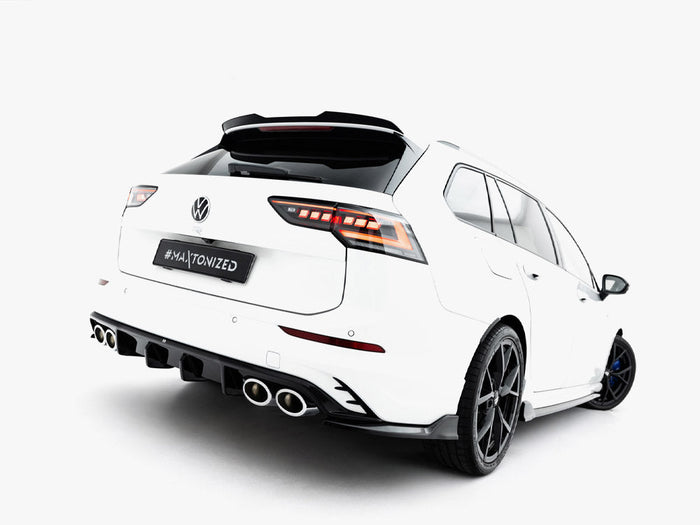 Maxton Design - Rear Side Splitters V.2 Volkswagen Golf R Variant Mk8 Facelift