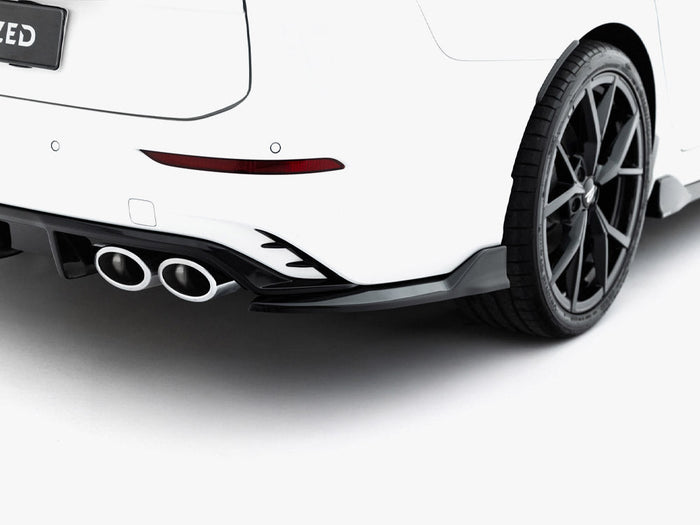 Maxton Design - Rear Side Splitters V.2 Volkswagen Golf R Variant Mk8 Facelift