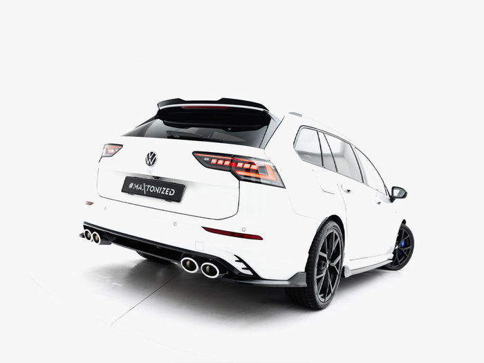 Maxton Design - Rear Side Splitters V.1 Volkswagen Golf R Variant Mk8 Facelift