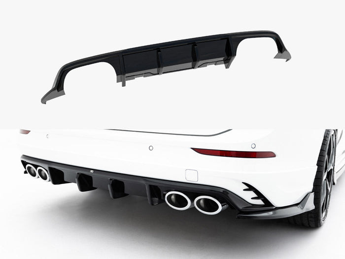 Maxton Design - Rear Valance Volkswagen Golf R Variant Mk8 Facelift