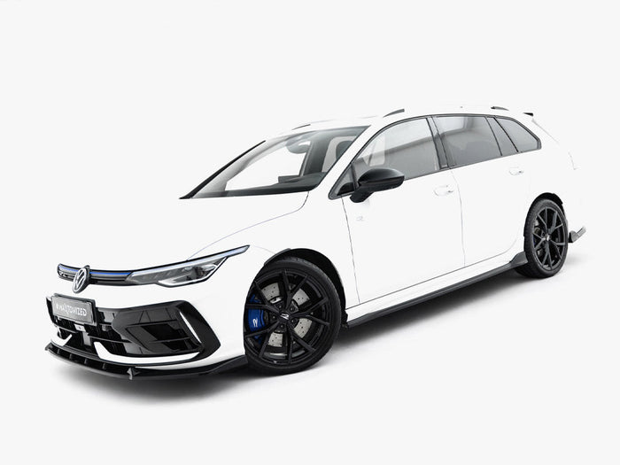 Maxton Design - Side Skirt Diffusers Volkswagen Golf R Variant Mk8 Facelift