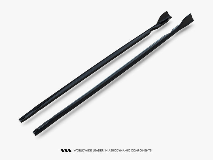 Maxton Design - Side Skirt Diffusers Volkswagen Golf R Variant Mk8 Facelift