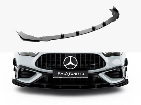 Maxton Design - Street PRO Front Splitter + Flaps Mercedes-AMG CLE 53 Aero C236