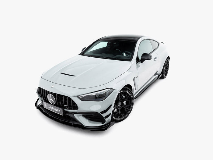 Maxton Design - Street PRO Front Splitter + Flaps Mercedes-AMG CLE 53 Aero C236