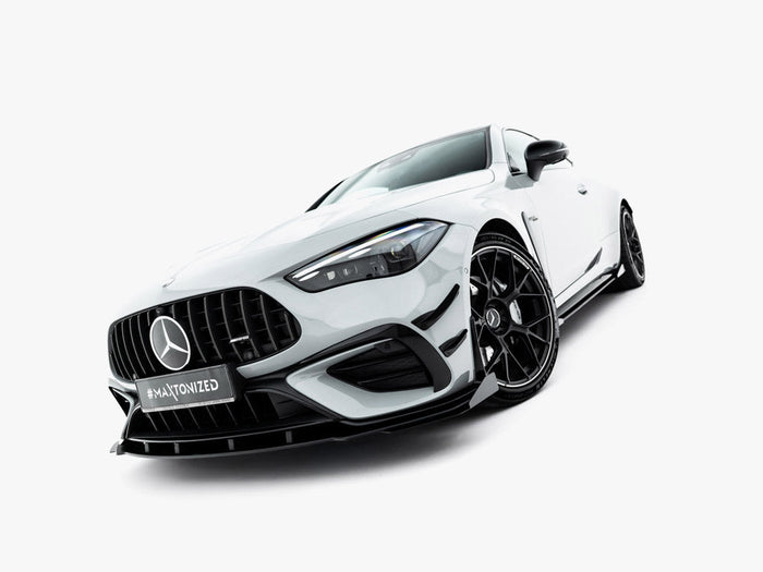 Maxton Design - Street PRO Front Splitter + Flaps Mercedes-AMG CLE 53 Aero C236