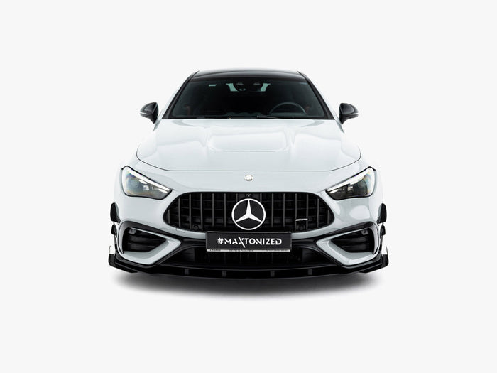 Maxton Design - Street PRO Front Splitter + Flaps Mercedes-AMG CLE 53 Aero C236