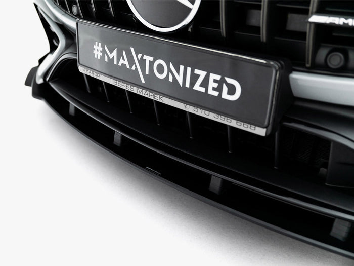 Maxton Design - Street PRO Front Splitter + Flaps Mercedes-AMG CLE 53 Aero C236
