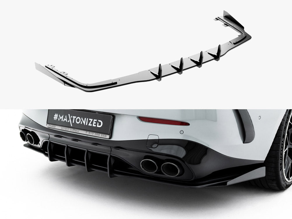 Maxton Design - Street PRO Rear Diffuser + Flaps Mercedes-AMG CLE 53 A ...