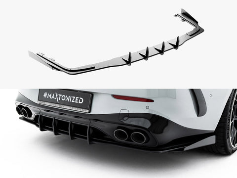 Maxton Design - Street PRO Rear Diffuser + Flaps Mercedes-AMG CLE 53 Aero C236