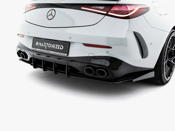 Maxton Design - Street PRO Rear Diffuser + Flaps Mercedes-AMG CLE 53 Aero C236