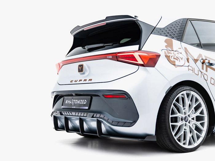 Maxton Design - Street PRO Rear Diffuser + Flaps Cupra Born Mk1