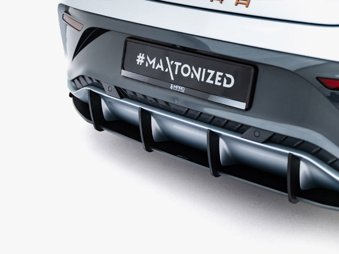 Maxton Design - Street PRO Rear Diffuser + Flaps Cupra Born Mk1