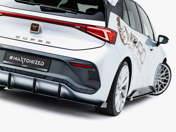 Maxton Design - Street PRO Rear Diffuser + Flaps Cupra Born Mk1