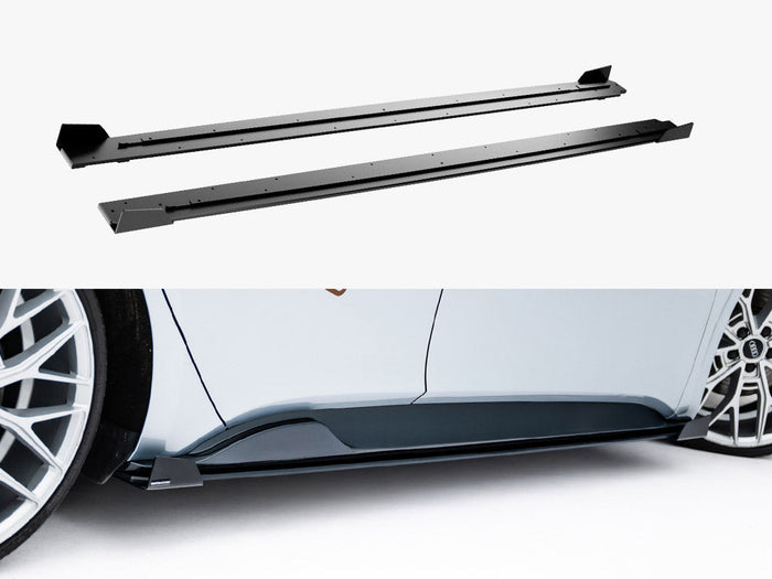 Maxton Design -  Street PRO Side Skirt Diffusers + Flaps Cupra Born Mk1