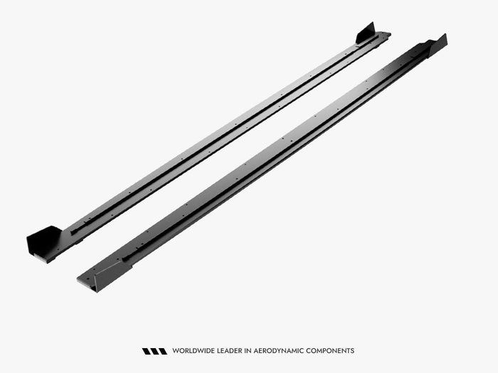 Maxton Design -  Street PRO Side Skirt Diffusers + Flaps Cupra Born Mk1