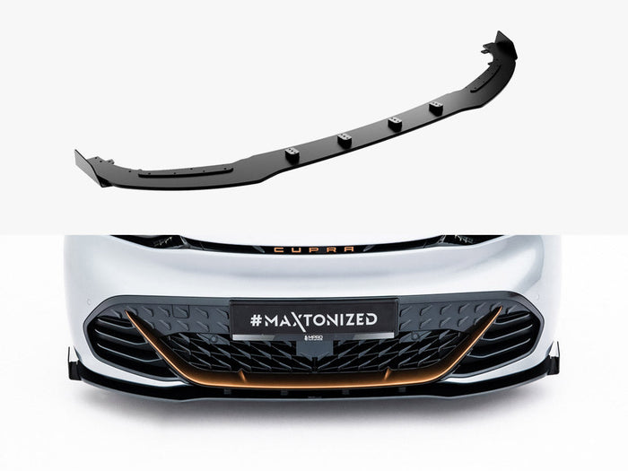 Maxton Design - Street PRO Front Splitter + Flaps Cupra Born Mk1