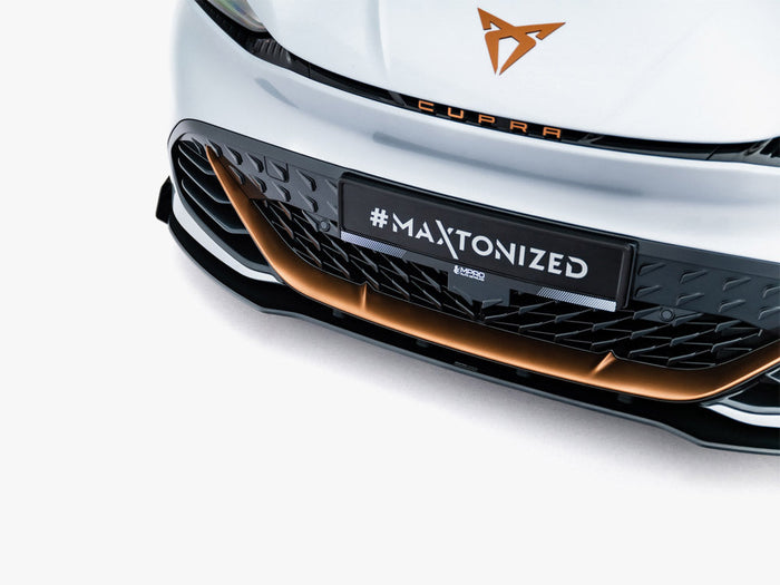 Maxton Design - Street PRO Front Splitter + Flaps Cupra Born Mk1