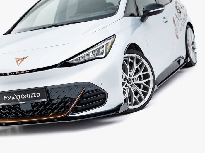 Maxton Design - Street PRO Front Splitter + Flaps Cupra Born Mk1
