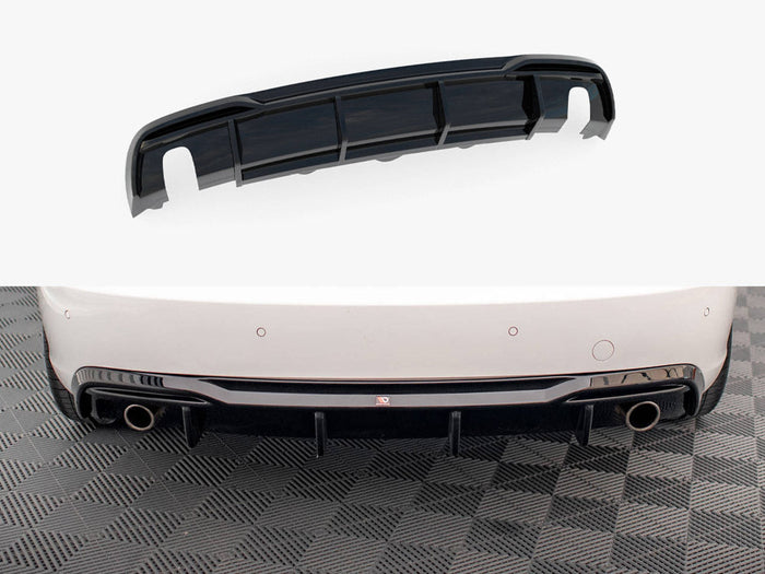 Maxton Design - Rear Valance Audi A5 Sportback 8T Facelift (Version with single exhausts on both sides)