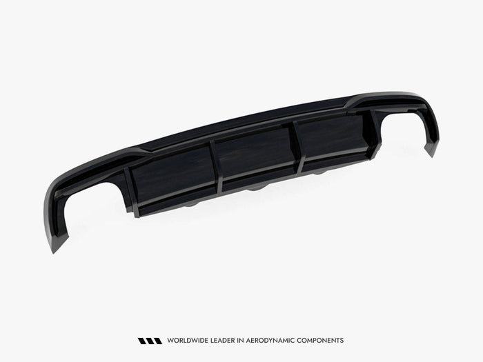 Maxton Design - Rear Valance Audi A5 Sportback 8T Facelift (Version with dual exhausts on both sides)