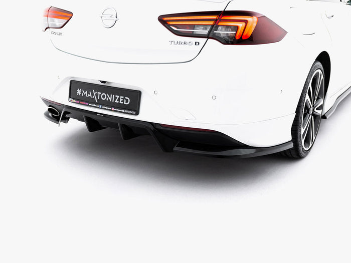 Maxton Design - Rear Splitter (Vertical Bars) Vauxhall / Opel Insignia OPC-Line Mk2