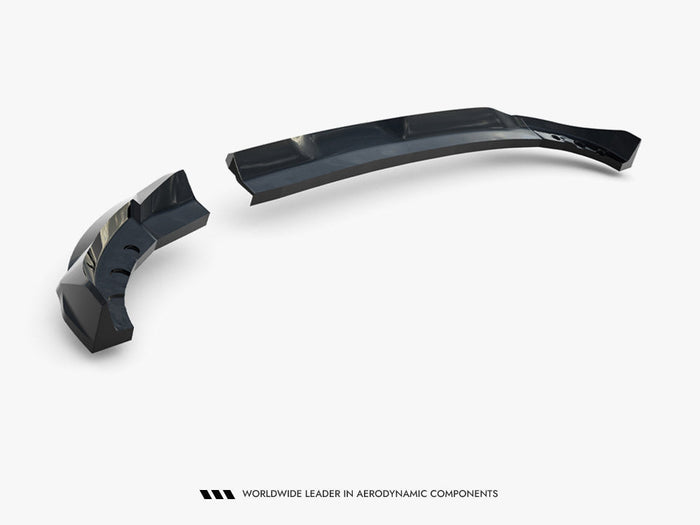 Maxton Design - Rear Splitter (Vertical Bars) Vauxhall / Opel Corsa F Facelift (Mk6 Facelift)