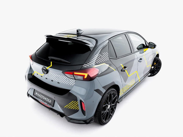Maxton Design - Spoiler CAP Vauxhall / Opel Corsa F Facelift (Mk6 Facelift)