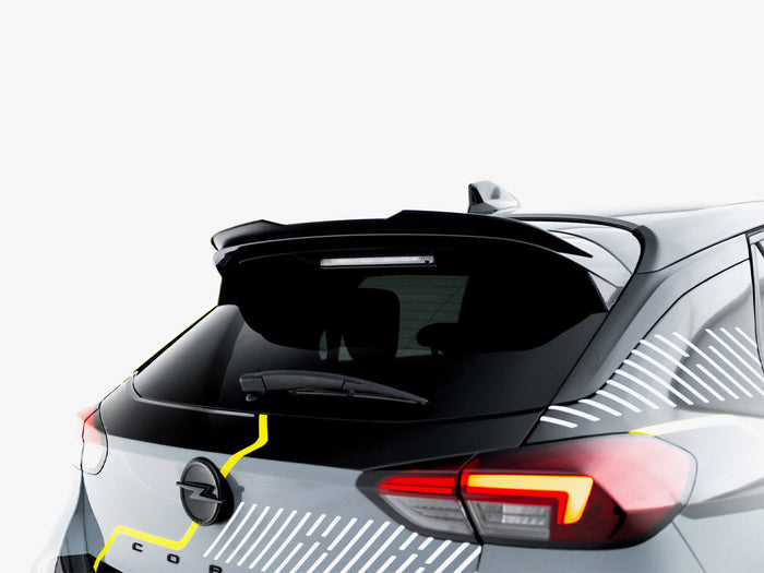 Maxton Design - Spoiler CAP Vauxhall / Opel Corsa F Facelift (Mk6 Facelift)