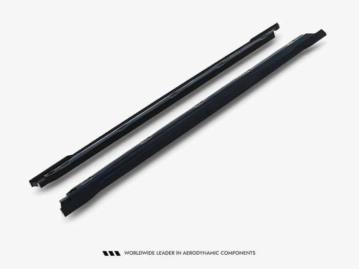 Maxton Design - Side Skirt Diffusers Opel Corsa F Facelift (Mk6 Facelift)