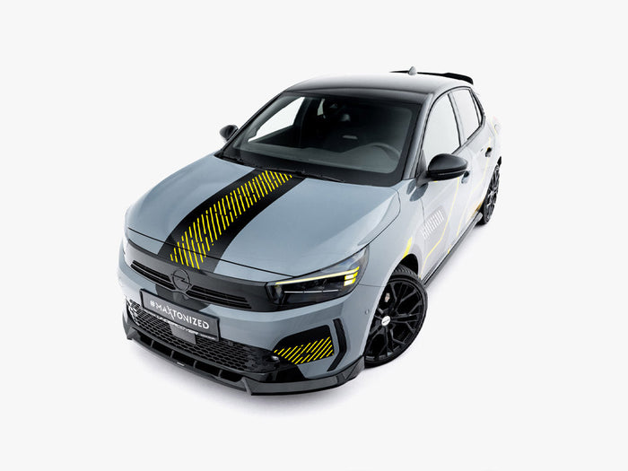Maxton Design - Front Splitter Vauxhall / Opel Corsa F Facelift (Mk6 Facelift)