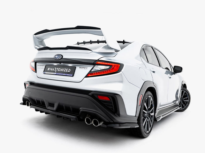 Maxton Design - Rear Splitter (Vertical Bars) Subaru WRX STI Mk2