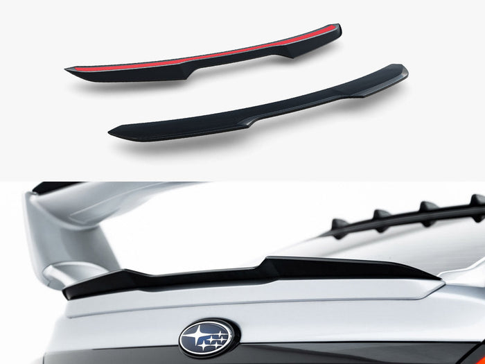 Maxton Design - Bottom Spoiler CAP Subaru WRX STI Mk2