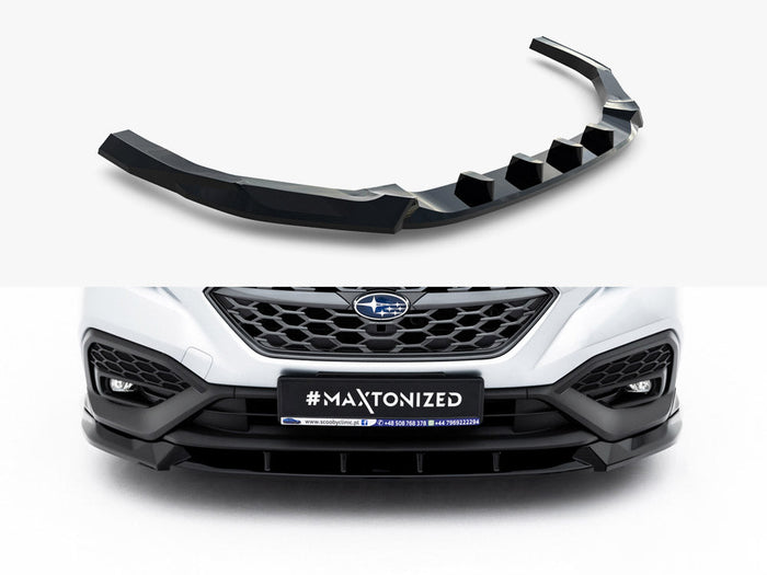 Maxton Design - Front Splitter V.1 Subaru WRX STI Mk2