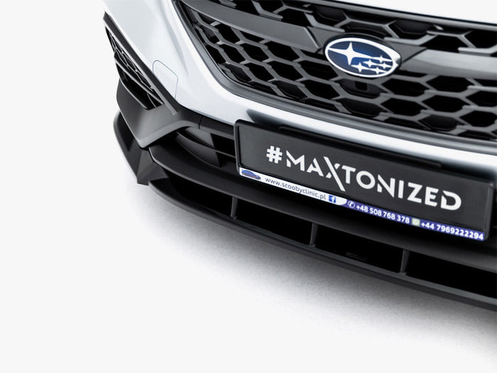 Maxton Design - Front Splitter V.1 Subaru WRX STI Mk2