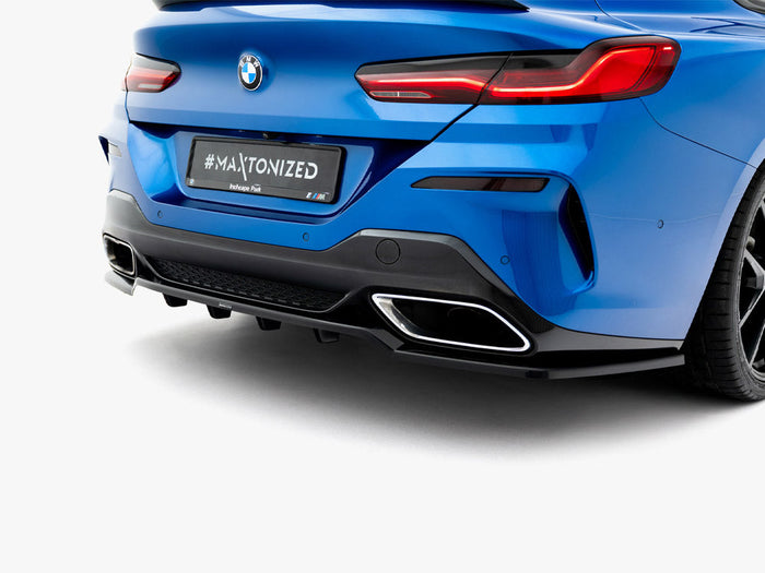 Maxton Design - Rear Splitter (Vertical Bars) V.2 BMW 8 Coupe M-Pack G15