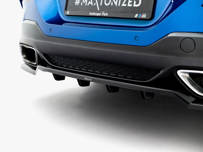 Maxton Design - Rear Splitter (Vertical Bars) V.2 BMW 8 Coupe M-Pack G15